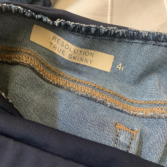 GAP Maternity Skinny Jeans Full Panel - Picture 3 of 3